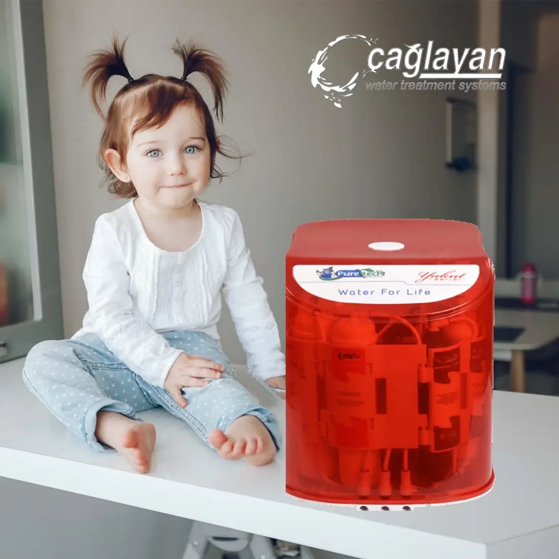 Puretech Mineral Alkali Ph Filtreli Su Arıtma Cihazı