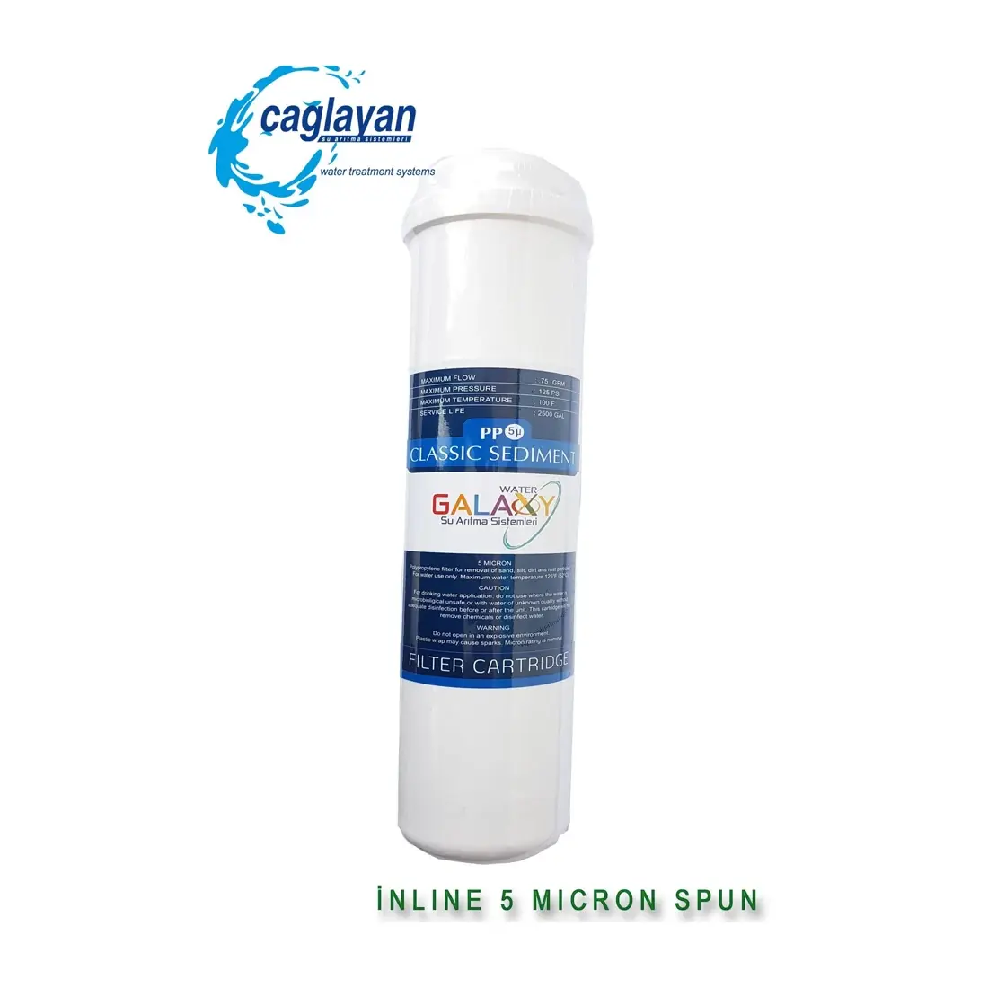 İnline 5 Mikron Spun Filtre