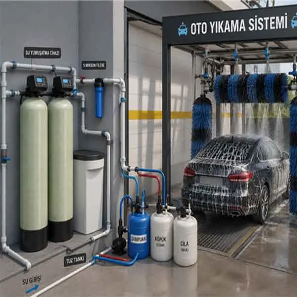 Araç Oto Yıkama Arıtma Cihazı